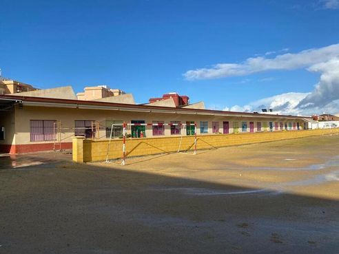 toldos en estadio deportivo